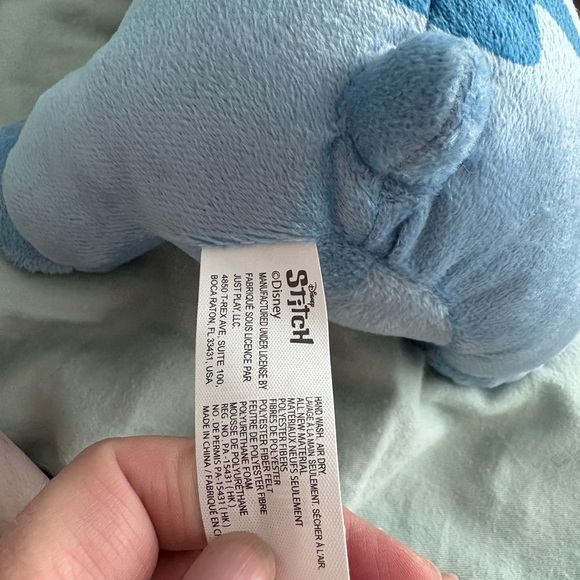 NWT Disney Stitch Plush with Red Heart Tie - Picture 4 of 9